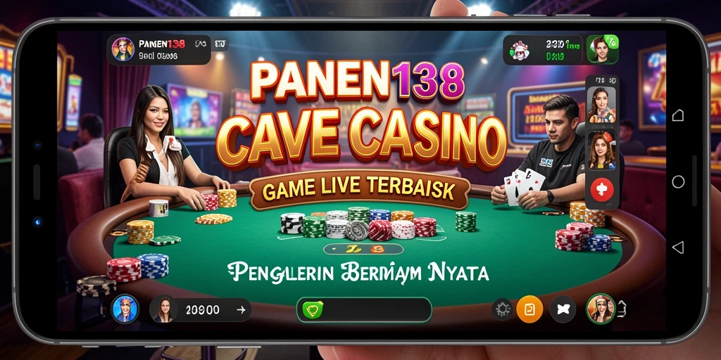 Tampilan gameplay Live Casino yang mengasyikkan dalam PANEN138.