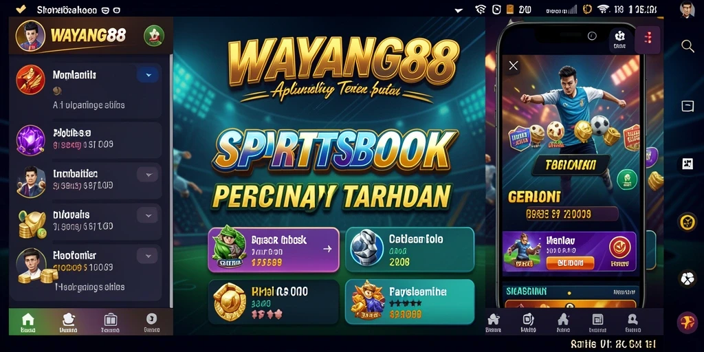 Tampilan utama gameplay Sportsbook WAYANG88 yang mengasyikkan.