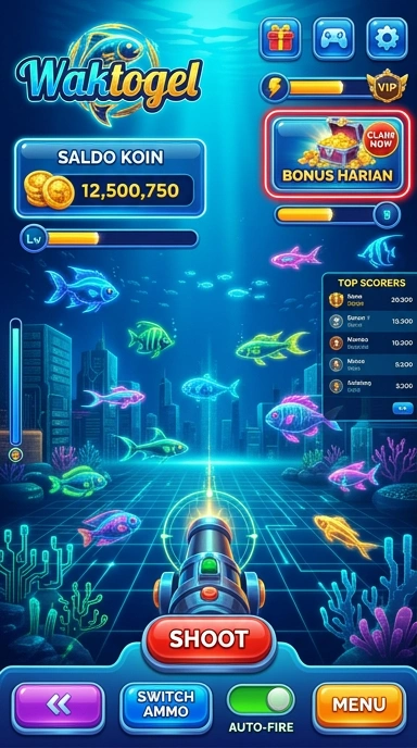 Tampilan utama aplikasi waktogel dengan antarmuka yang ramah pengguna.